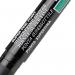 Pentel NMF50 Permanent Marker Superfine Tip 0.3mm Line Black (Pack 12) - NMF50-AO 17462PE