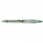 Pilot Ecoball Recycled Ballpoint Pen 1.0mm Tip 0.27mm Line Green (Pack 10) 4902505621611 17511PT
