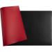 Exacompta Home Office Desk Mats 35x60cm Black/Red 29121E 17564EX
