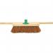 ValueX 12 Inch (30cm) CoCo Complete Broom With 4 Foot Wooden Handle - 0906236S 17711CP