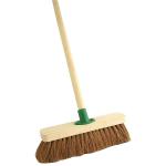 ValueX 12 Inch (30cm) CoCo Complete Broom With 4 Foot Wooden Handle 0906236S 17711CP