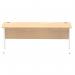 Impulse 1800 x 600mm Straight Desk Maple Top White Cantilever Leg MI002430 17910DY