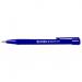 ValueX Retractable Ballpoint Pen Soft Grip 1.0mm Tip 0.7mm Line Blue (Pack 12) - K10-03 17973HA