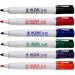 ValueX Whiteboard Marker Bullet Tip 2mm Line Assorted Colours (Pack 10) - K40-PK10 18050HA
