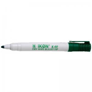 ValueX Whiteboard Marker Bullet Tip 2mm Line Green Pack 10 - K40-04