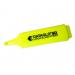 ValueX Flat Barrel Highlighter Pen Chisel Tip 1-5mm Line Yellow (Pack 10) - 791005 18113HA