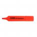 ValueX Flat Barrel Highlighter Pen Chisel Tip 1-5mm Line Orange (Pack 10) - 844015 18141HA