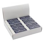 ValueX Eraser White with Blue Sleeve (Pack 20) - 792500 18190HA