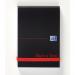 Black n Red A7 Casebound Polypropylene Cover Notebook Ruled 192 Pages Black/Red (Pack 10) - 100080540 18376HB