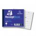 Challenge 105x130mm Duplicate Receipt Book Carbon Taped Cloth Binding 100 Sets (Pack 5) - 100080444 18390HB