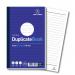 Challenge 210x130mm Duplicate Book Carbonless Ruled Taped Cloth Binding 100 Sets (Pack 5) - 100080458 18397HB