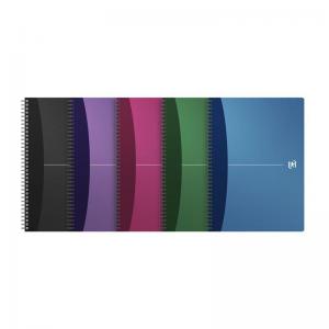 Oxford A4 Wirebound Polypropylene Cover Notebook Ruled 180 Pages