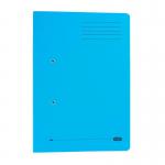 Elba Stratford Spring Pocket Transfer File Manilla Foolscap 320gsm Blue (Pack 25) - 100090146 18607HB
