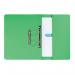 Elba Stratford Spring Pocket Transfer File Manilla Foolscap 320gsm Green (Pack 25) - 100090147 18614HB