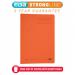 Elba Stratford Spring Pocket Transfer File Manilla Foolscap 320gsm Orange (Pack 25) - 100090148 18621HB