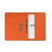 Elba Stratford Spring Pocket Transfer File Manilla Foolscap 320gsm Orange (Pack 25) - 100090148 18621HB