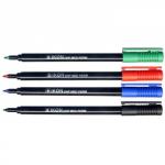 ValueX OHP Pen Permanent Medium 0.7mm Line Assorted Colours (Pack 4) 18624HA
