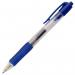 ValueX Retractable Gel Rollerball Pen 0.7mm Line Blue (Pack 10) - K3-03 18701HA