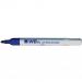 ValueX Whiteboard Marker Bullet Tip 2mm Line Blue (Pack 10) - 871003 18729HA