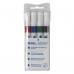ValueX Whiteboard Marker Bullet Tip 2mm Line Assorted Colours (Pack 4) - 8710WT4 18750HA