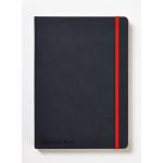 Black n Red A5 Casebound Hard Cover Journal Ruled 144 Pages Black/Red - 400033673 18768HB