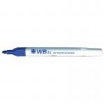 ValueX Whiteboard Marker Bullet Tip 1mm Line Blue (Pack 10) - 874003 18806HA