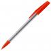 ValueX White Box Ballpoint Pen 1.0mm Tip 0.7mm Line Red (Pack 50) - 0052502NB 18841HA