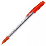 ValueX White Box Ballpoint Pen 1.0mm Tip 0.7mm Line Red (Pack 50) - 0052502/NB 18841HA