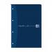 Oxford My Notes A4 Refill Pad Ruled 160 Pages Dark Blue (Pack 5) - 100080212 18852HB