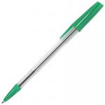 ValueX White Box Ballpoint Pen 1.0mm Tip 0.7mm Line Green (Pack 50) - 0052504NB 18855HA