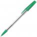 ValueX White Box Ballpoint Pen 1.0mm Tip 0.7mm Line Green (Pack 50) - 0052504/NB 18855HA