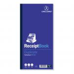 Challenge 280 x 141mm Duplicate Receipt Book Carbonless Taped Cloth Binding 200 Sets - 400048651 18901HB