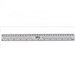 ValueX Plastic Ruler 30cm Clear - 796500SINGLE 18981HA