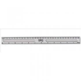 ValueX Plastic Ruler 30cm Clear - 796500SINGLE 18981HA