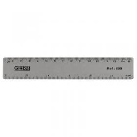 ValueX Plastic Ruler 15cm Clear - 820006/2 18995HA