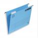 Elba Verticflex Ultimate Foolscap Suspension File Manilla 15mm V Base Blue (Pack 25)100331168 19139HB