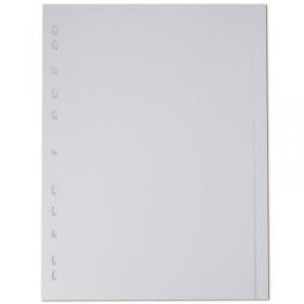 Elba Divider 10 Part A4 160gsm Card White 100204881 19335HB