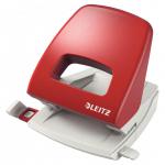 Leitz NeXXt Hole Punch with Guidebar Red - 50050025 19389AC