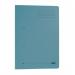 Elba Spring Transfer File Manilla Foolscap 285gsm Blue (Pack 25) 100090159 19405HB