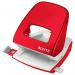 Leitz NeXXt WOW 2 Hole Metal Office Hole Punch 30 Sheet Red - 50081026 19410AC