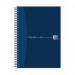 Oxford My Notes Notebook A4 Card Cover Wirebound Ruled Margin 100 Pages (Pack 5) 400020193 19475HB