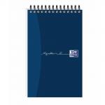 Oxford My Notes Reporters Notebook Card Cover Wirebound Ruled 160 Pages Navy Blue (Pack 10) 100080496 19524HB