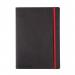 Oxford Black n Red Business Journal B5 Soft Cover Ruled & Numbered 144 Pages 400051203 19531HB