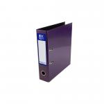 Elba Lever Arch File A4 70mm Spine Laminated Paper On Board Purple 400107440 19559HB
