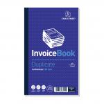 Challenge Duplicate Invoice Book 210x130mm Card Cover With VAT 100 Sets (Pack 5) 100080412 19566HB