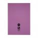 RHINO A4+ (13 x 9 inch) Oversized Exercise Book 48 Page Plain Purple (Pack 50) - VDU048-124-2 19585VC