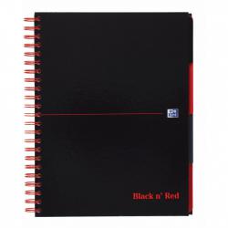 Black n Red Wirebound Project Books
