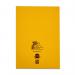 RHINO A4+ (13 x 9 inch) Oversized Exercise Book 48 Page 8mm Ruled Feint With Margin Yellow (Pack 50) - VDU048-243-6 19620VC