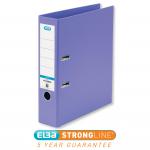 Elba Smart Pro+ Lever Arch File A4 80mm Spine Polypropylene Purple 100202167 19650HB
