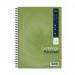 Cambridge Notebook A4 Recycled Card Cover Wirebound Ruled Margin 100 Pages (Pack 5) 400020196 19664HB